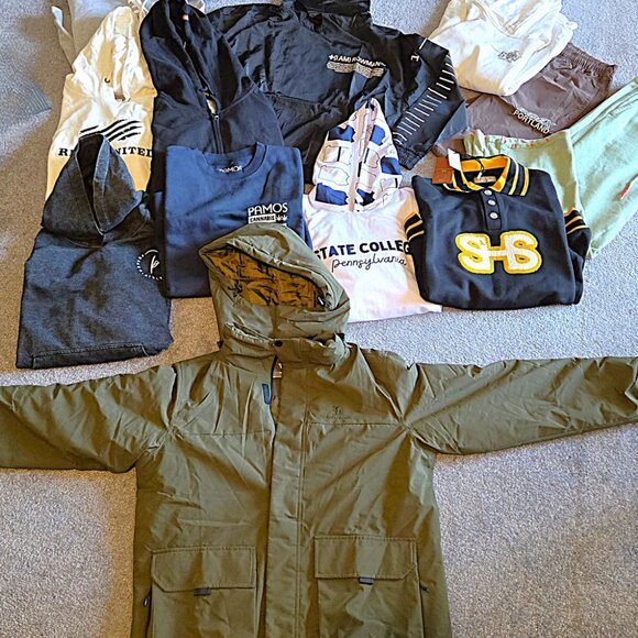 RESELLERS FLIPPERS 12 Piece Sweatshirt / Jacket Lot ALL BRAND NEW Designer Co's - Picture 5 of 5